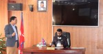 आगलागीपछि नयाँ कार्यकक्षमा सरे खानेपानीमन्त्री