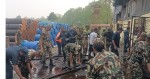 बाराको अमलेखगन्जमा रहेको बिटुमिन तथा ब्यारल उधोगमा आगलागी, करोडौको क्षति