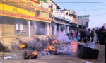 पर्साको बहुदरमाई नगरपालिकामा विद्यार्थीले गरे तोडफोड र आगजनी
