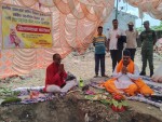 गौरका नगरप्रमुख साहले गरे कृषि तथा पशु सेवा केन्द्र भवनको शिलान्याश