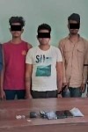 लागुऔषधसहित तीन जना पक्राउ
