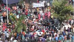 रास्वपाको सरकारविरूद्धको विरोध प्रदर्शन
