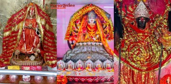 आज चैत्र शुक्ल अष्टमी अर्थात् चैतेदसैँ , बिहानैदेखि शक्तिपीठमा भक्तजनको घुइँचो