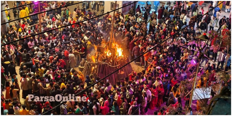 गहवा माइ मन्दिरमा भव्य रूपमा शिव धुनीपूजन तथा झाँकी कार्यक्रम सम्पन्न