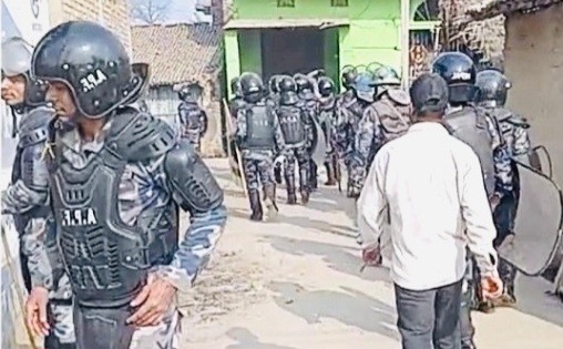 रौतहटको गौरमा अनिश्चितकालीन कर्फ्यु, सुरक्षा व्यवस्था कडा