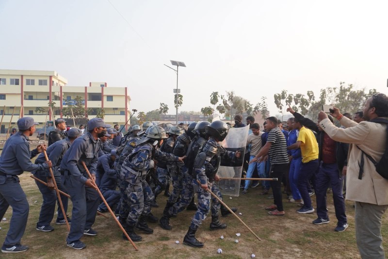 निर्वाचन सुरक्षाका लागि पर्सामा सुरक्षा निकायको संयुक्त सिमुलेसन अभ्यास