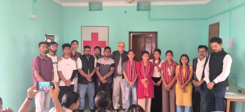 पर्सामा रेडक्रस सर्कल एक्शन टिम (RCAT) को नयाँ एकाइ गठन