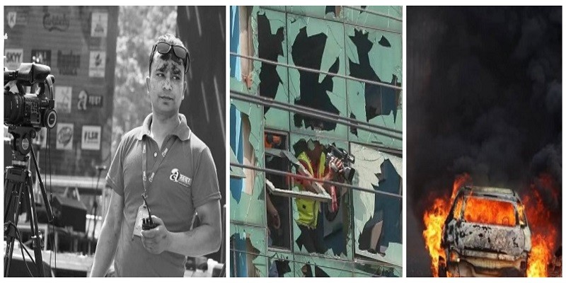 काठमाण्डौ तीनकुने घटना : पत्रकारसहित दुई जनाको ज्यान गयो, १४ ठाउँमा आगजनी