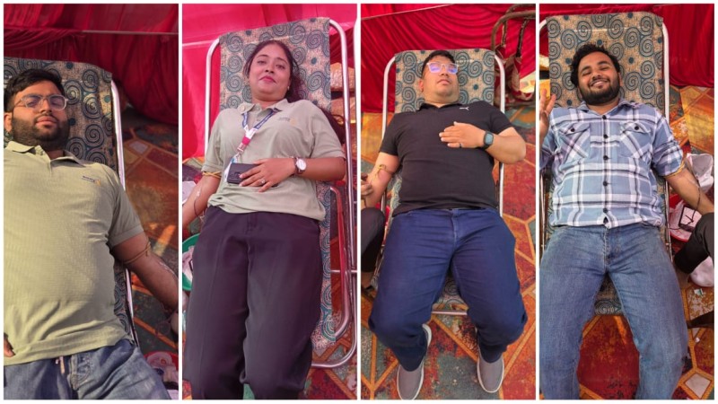 रोटरी क्लब अफ वीरगन्ज र मेट्रोपोलिसको संयुक्त आयोजनामा रक्तदान कार्यक्रम सम्पन्न