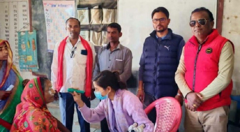 जगरनाथपुरमा जनमत पार्टीको आयोजनामा आँखा शिविर सम्पन्न