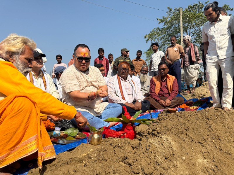 ड्राइपोर्ट बगही जोड्ने सडकमा ३३ लाखको बजेटमा कल्भर्ट निर्माण सुरु