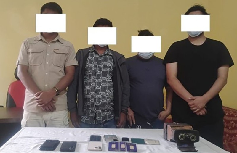 नक्कली सुनचाँदीको अवैध कारोबार गरिरहेका चार जना पक्राउ