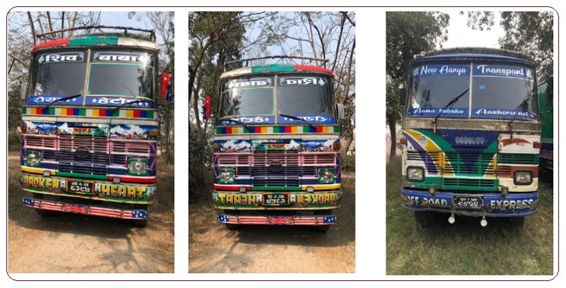 पर्सा प्रहरीले दुई करोड मूल्य बराबरका समानसहित ट्रक अनुसन्धान कार्यालयमा बुझायो
