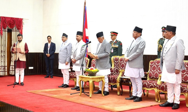 प्रदीप यादव स्वास्थ्यमन्त्रीमा नियुक्त, राष्ट्रपतिले दिलाए शपथ