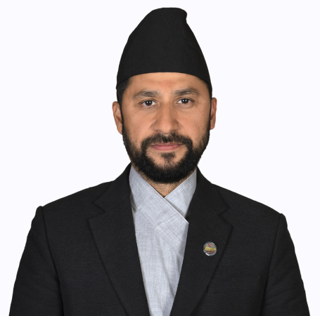 रवि लामिछाने पक्राउको विरोधमा रास्वपा पर्साद्वारा विरोध प्रदर्शन
