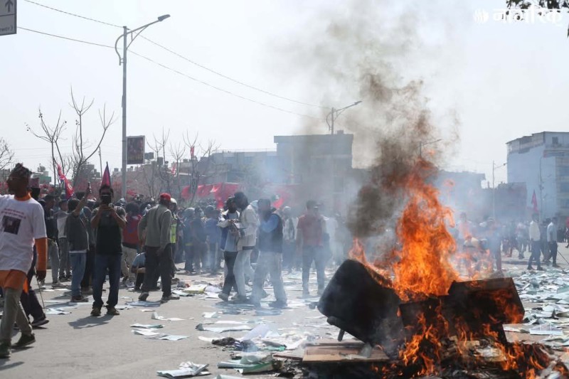 तोडफोड, आगजनी र लुटपाटमा संलग्नमध्ये अहिलेसम्म १११ जना पक्राउ